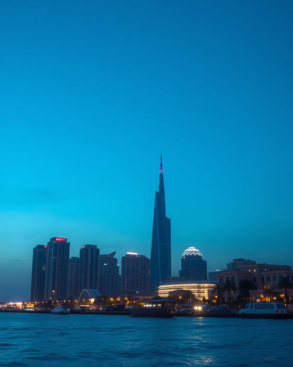 Karachi cinematic skyline